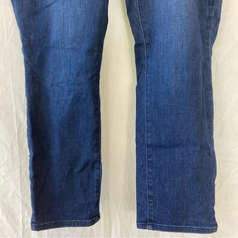 Skinny Ankle Pull-On Jeans With Side Slits - Image 5