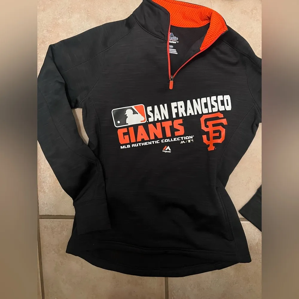 San Francisco Giants baseball long sleeve pullover jacket - Image 3
