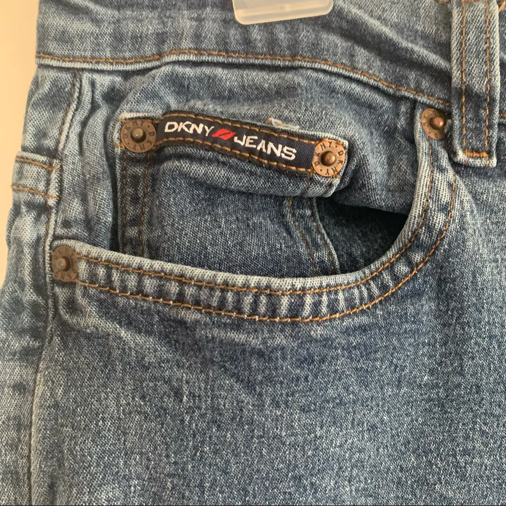 Vintage DKNY Bootcut Jeans - Image 4