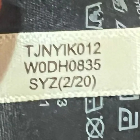 Tommy Hilifiger Pintuck Lace Lattice‎ Trim Short Sleeve Top Navy Blue Size 2X - Image 10