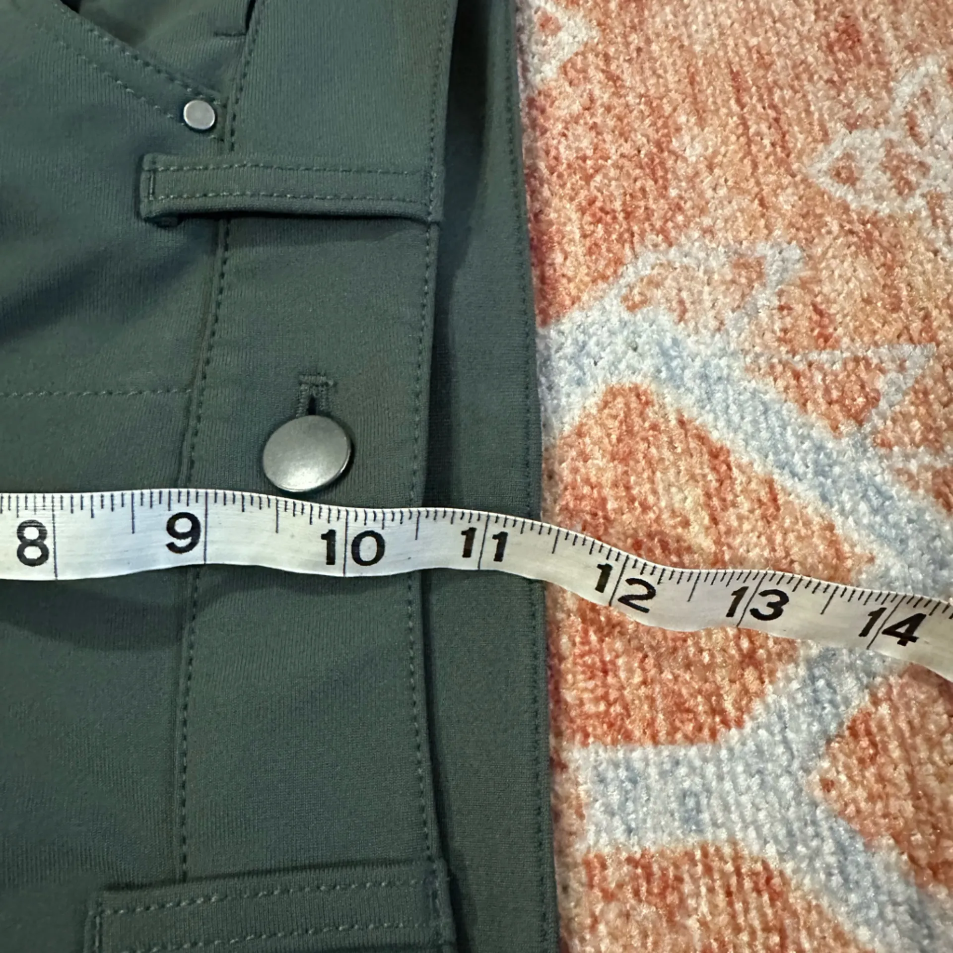 Lululemon City Sleek 5 Pocket 7/8 Pant Smoked Spruce W5CZIS size 4 - Image 7