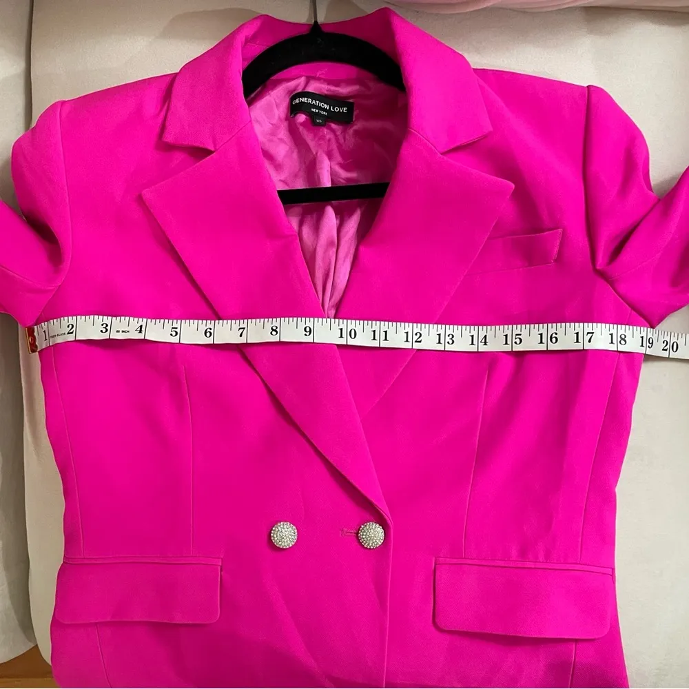NWOT Revolve Generation Love Nigel Blazer Magenta Size XS 💕SOLD OUT💕 - Image 10
