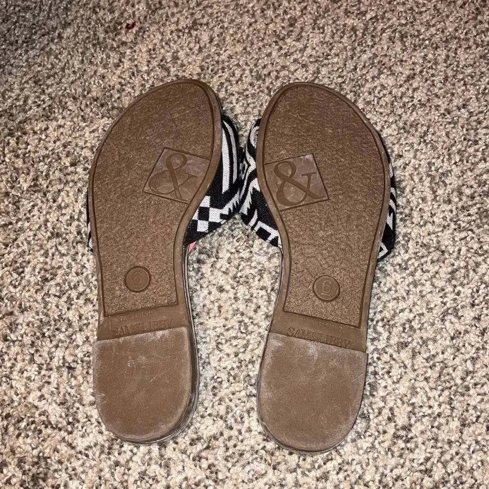 NWT Sam & Libby Bow Slide Sandals, Size 6 - Image 3