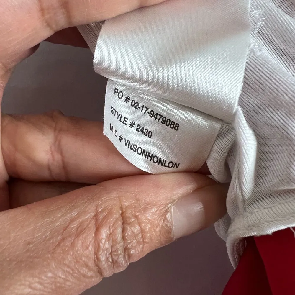 Vintage Special Olympics Maryland Women's Red Athletic Running Shorts sz L Track - Image 8