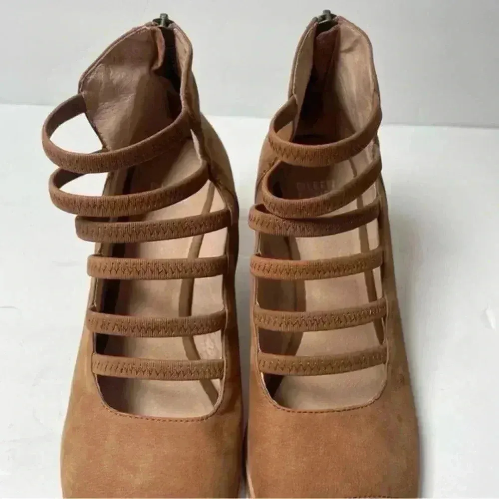 Eileen Fisher Tan Suede James Fisherman‎ Shoes - Image 4