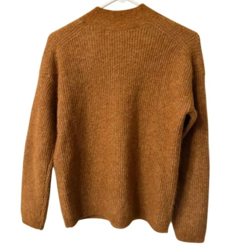sezane trudy jumper sweater brown szS bust37in - Image 2