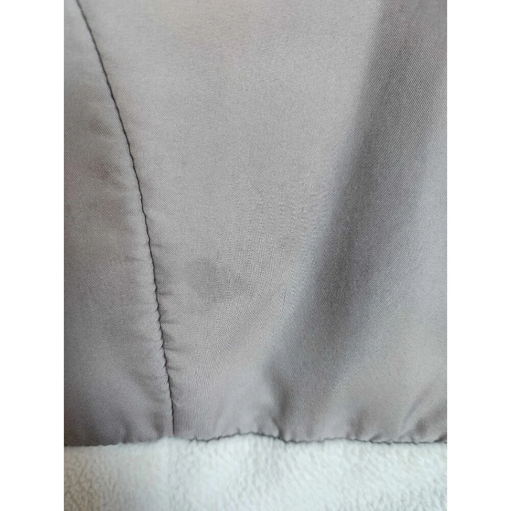 The North Face  Full Zip up Beige Neutral Fleece Jacket Size Large - Image 10