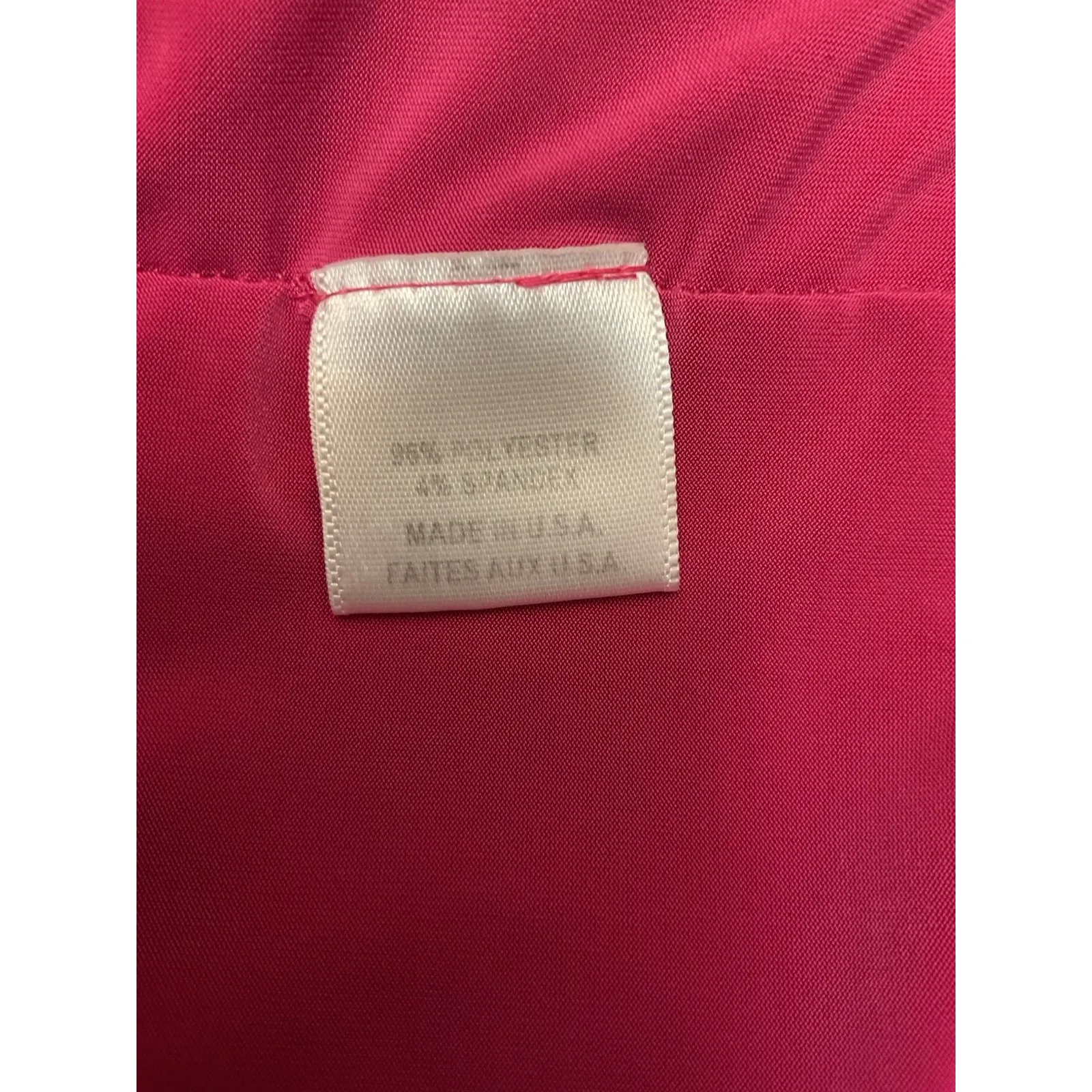 MISA Los Angeles Dress Womens Medium Pink Jersey Mini Leza Knot Front Split Rush - Image 6