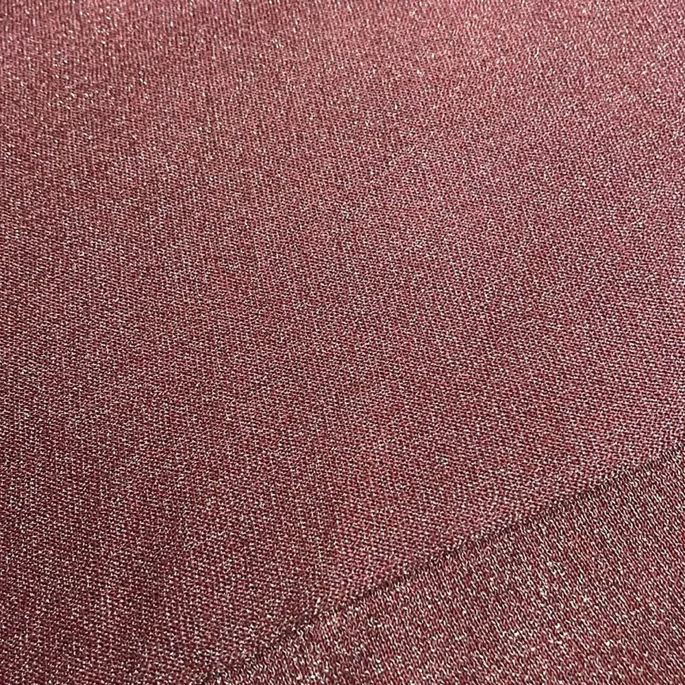 Chico’s Sweater Sz M Long Sleeves Metallic Asymmetrical Textured Lurex Shine - Image 8