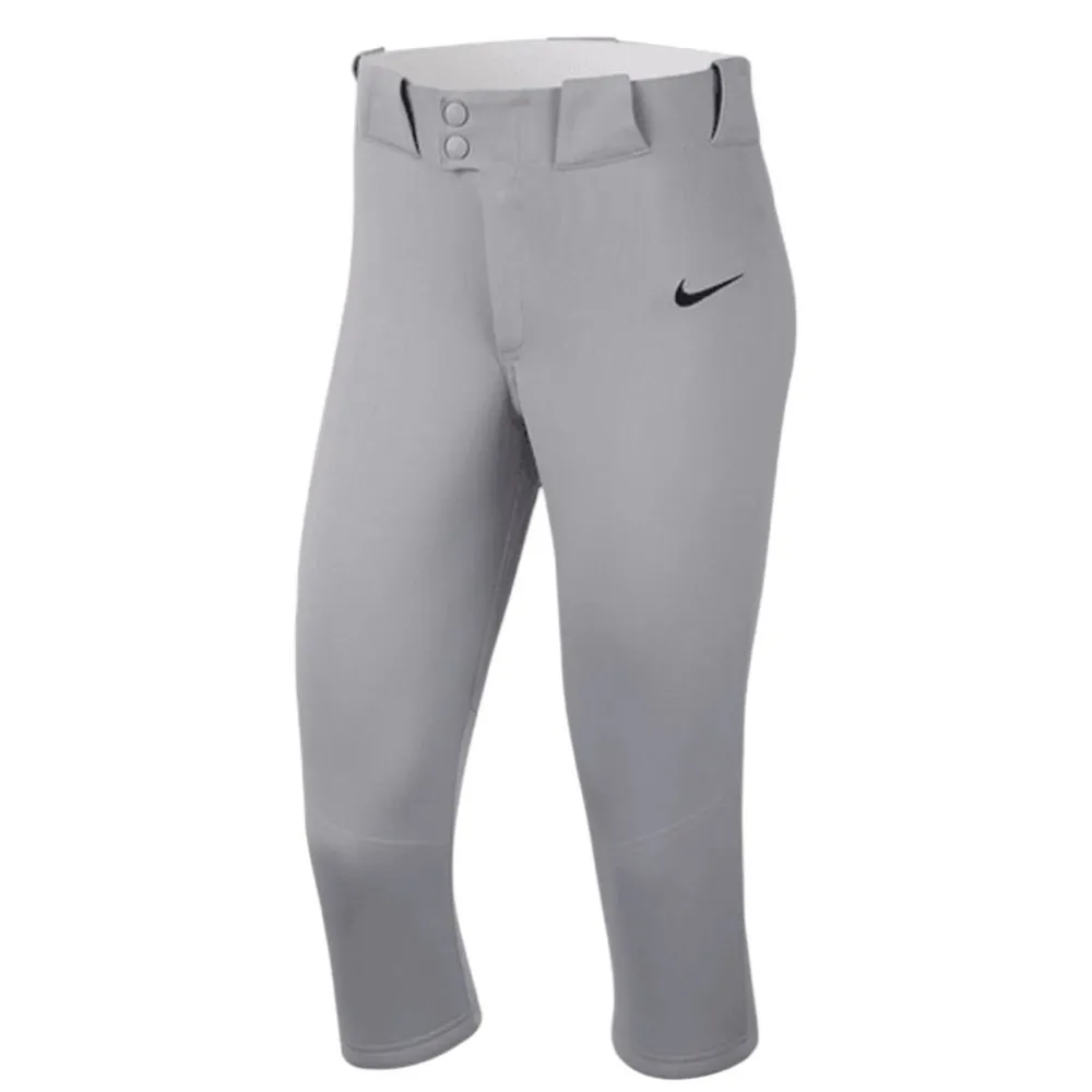 Nike Women’s Dri-FIT Baseball / Softball Pants NWT – Gray Knicker- Size L - Image 2