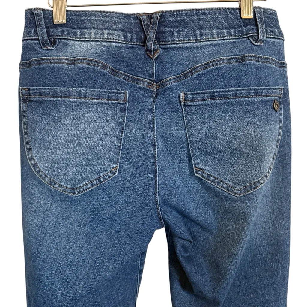 Democracy AB Technology Stretch Jeans Frayed Hem BN216RJNG Women’s Size 4 - Image 5