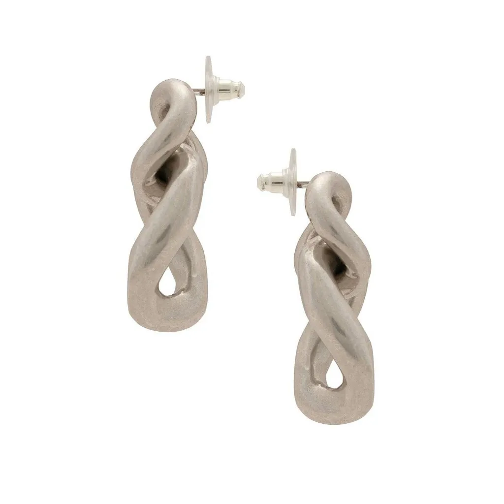 Isabel Marant Boucle D'oreill Drop Earrings in Silver Dangel Chain - Image 3