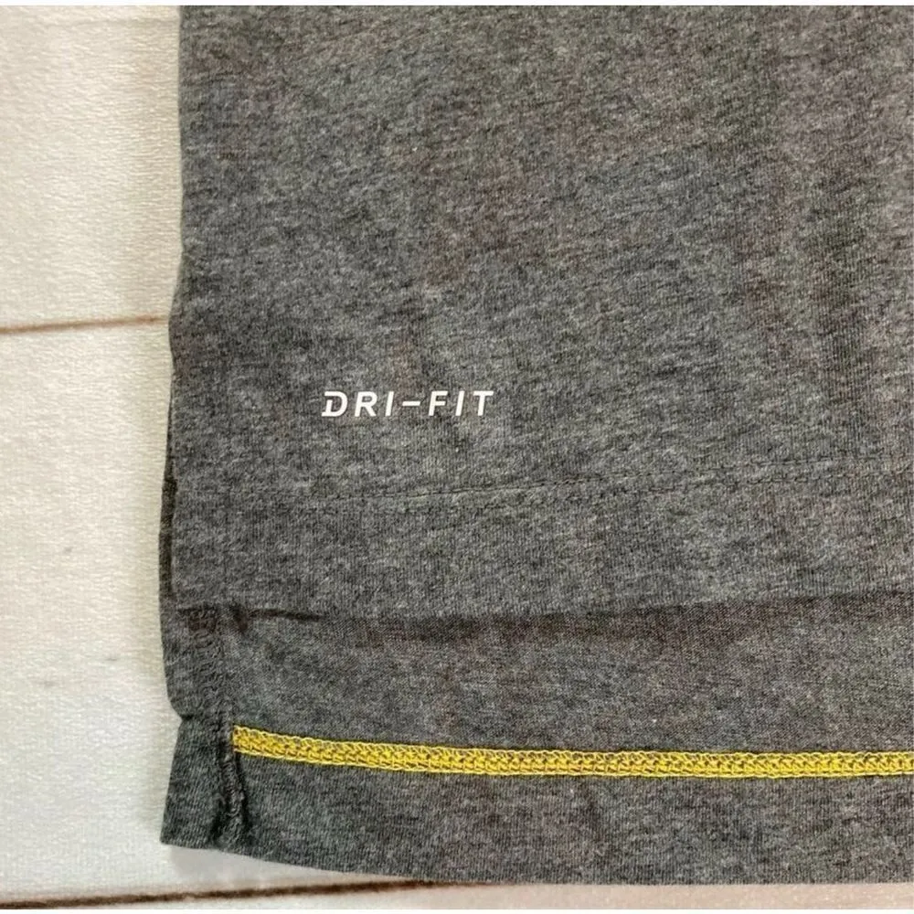 The Nike Tee Dri-Fit Golden State Warriors Gray Ombré Shirt Size Medium - Image 10