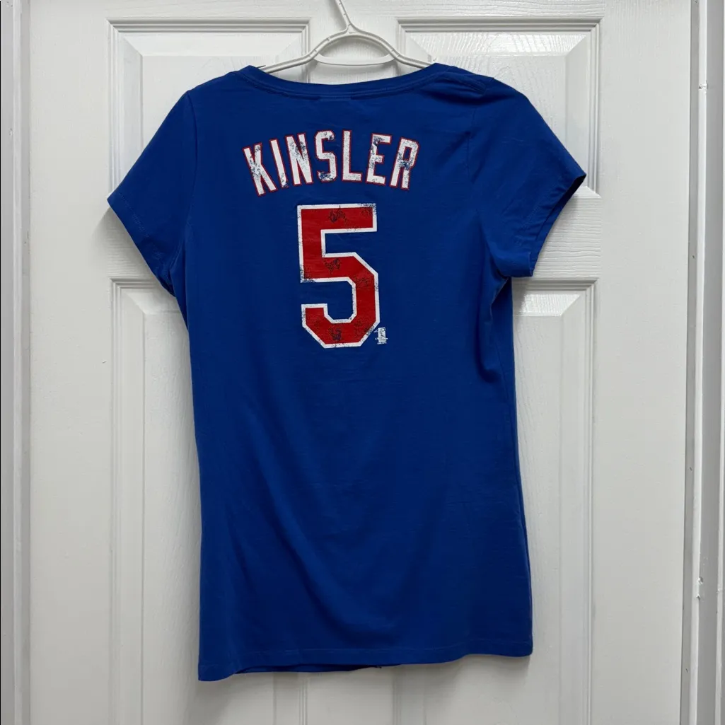 Genuine Merchandise Blue Texas Rangers Women's Tee - Image 4