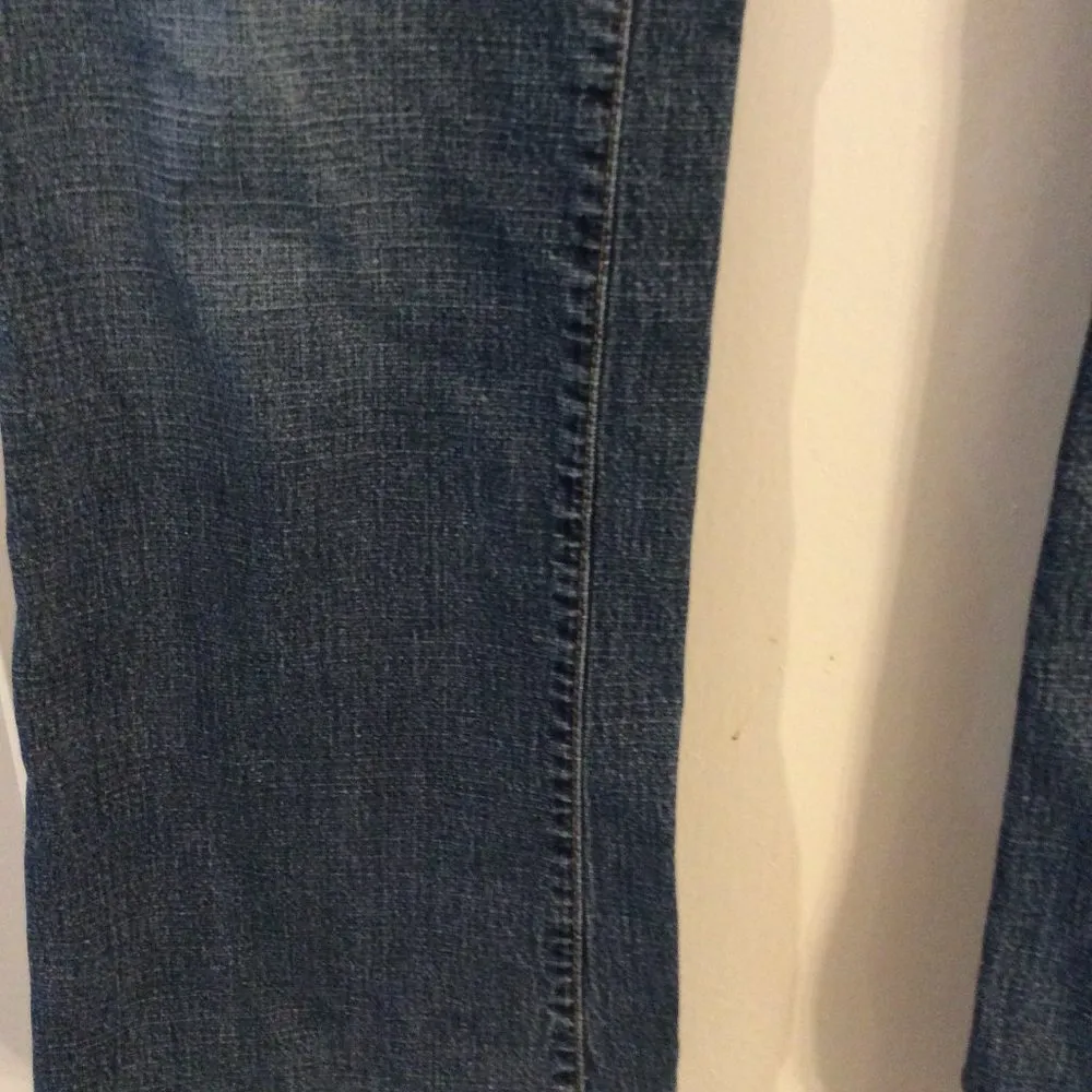 Vintage BEBE patch pocket button up boot cut jeans ADORABLE Size 30 stretch - Image 6