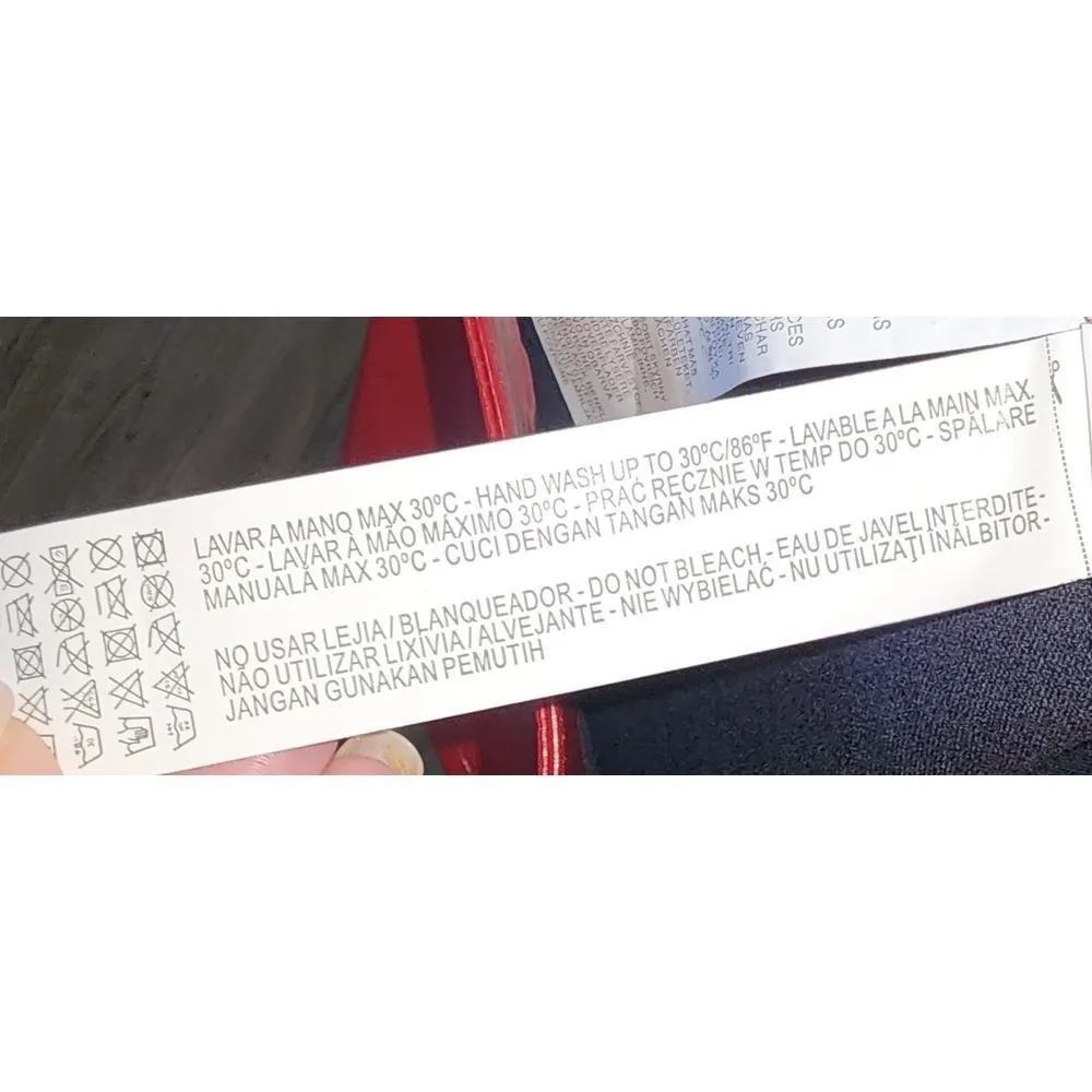 ZARA Red Patent Faux Leather Mini Skirt with Front Zip Trafaluc Collection Small - Image 11