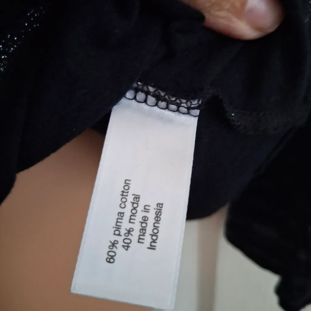 Lane Bryant 18 20 Black Striped V-Neck Women's Top - Image 9