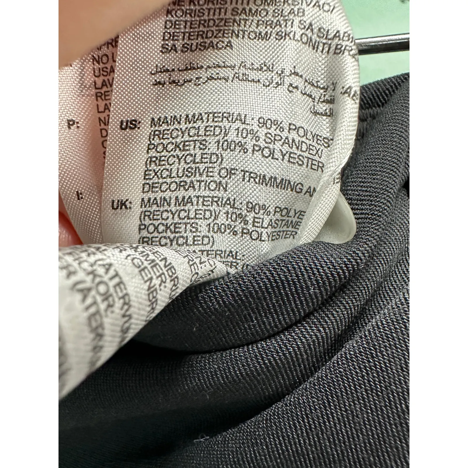 Adidas Womens Black Cropped Ultimate 365 Golf Pants Size M Ankle Outdoors - Image 7