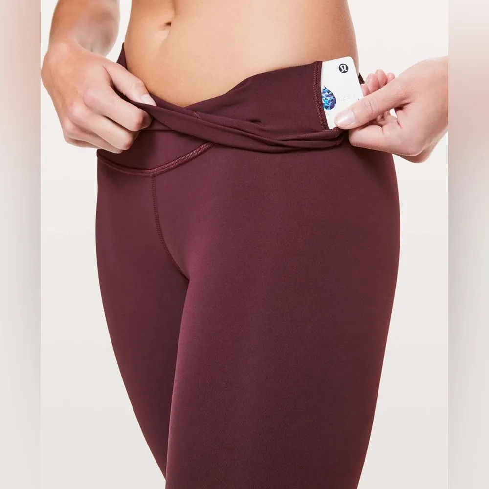 Wunder Under HR Tight *Brushed 28" - Dark Adobe - 4 - Image 5