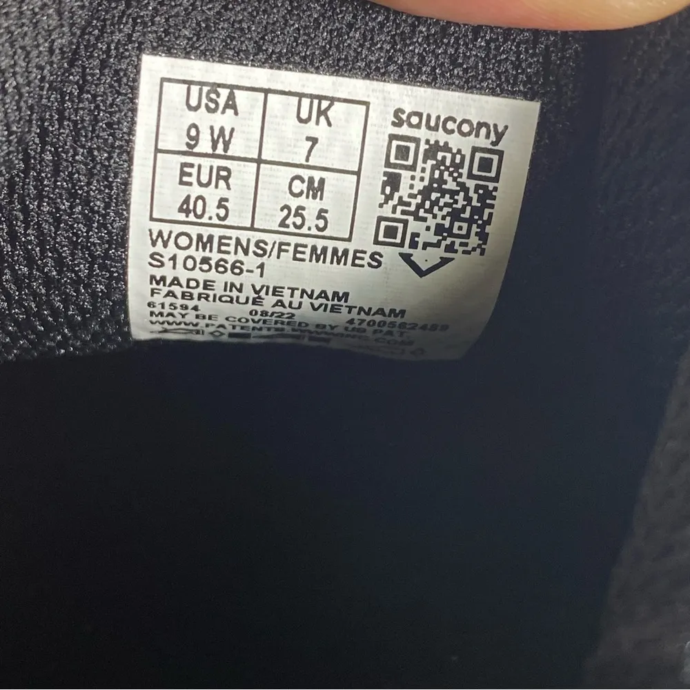 Saucony Womens Cohesion 13 S10566 -1 Black Running Shoes Sneakers Size 9W (P) - Image 10