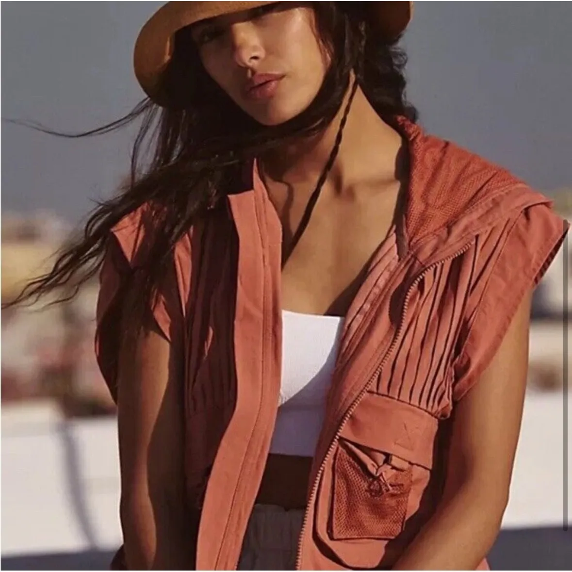 Free People Pleaty Please Vest | Sequoia | L | NWOT - Image 8