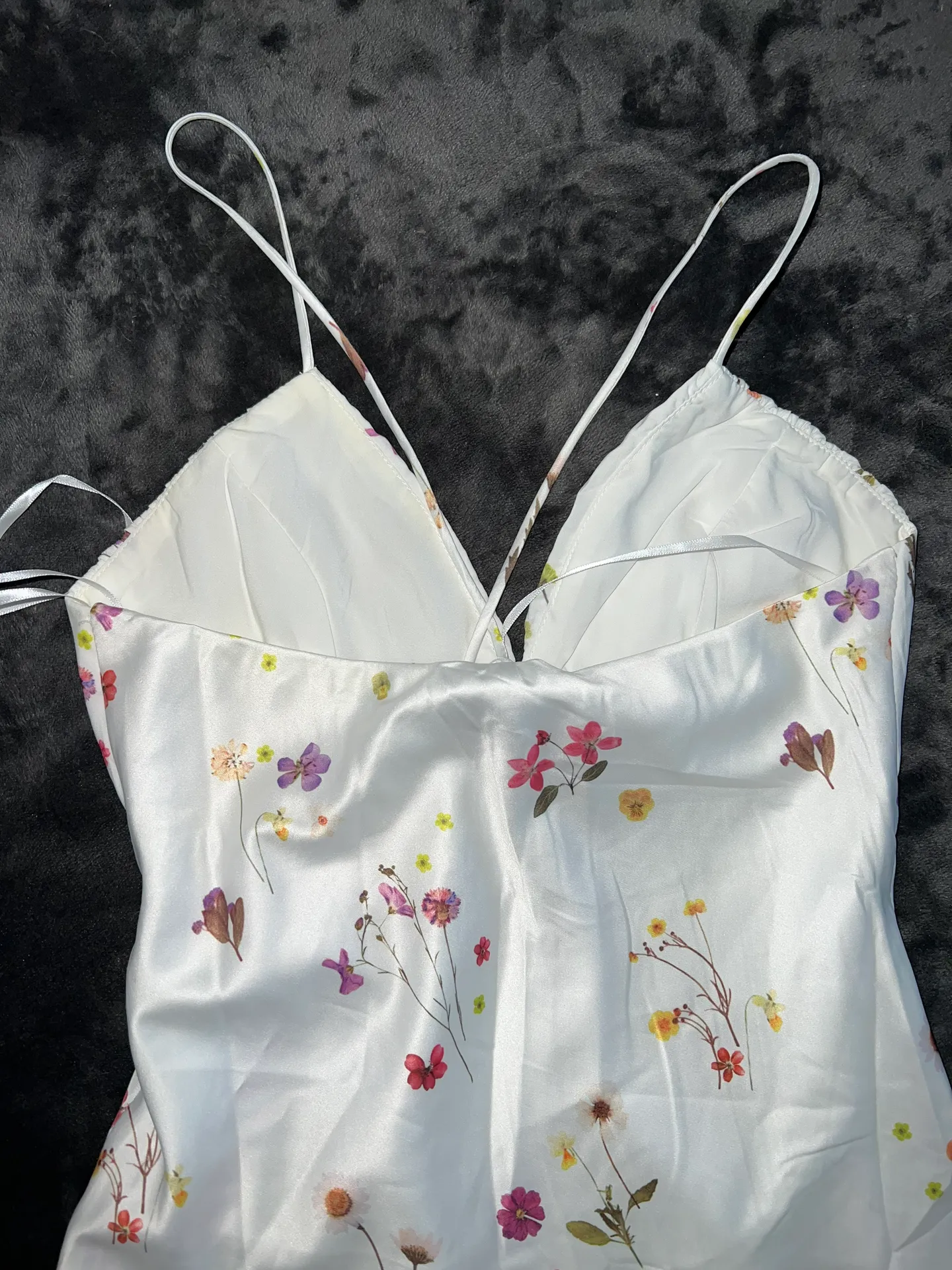 Lyrical Mini Dress in White - Image 11