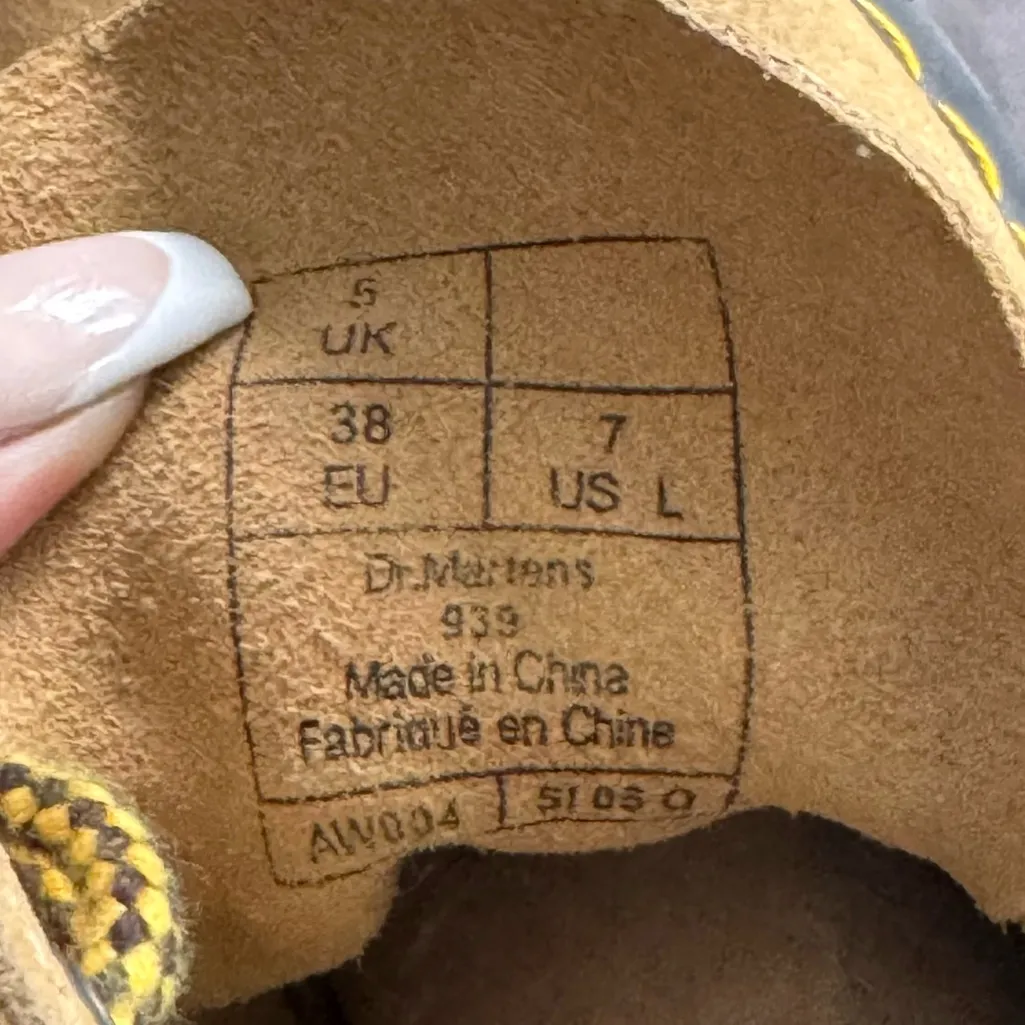 Dr. Martens 939 Greasy Suede Hiker Boots - Image 11