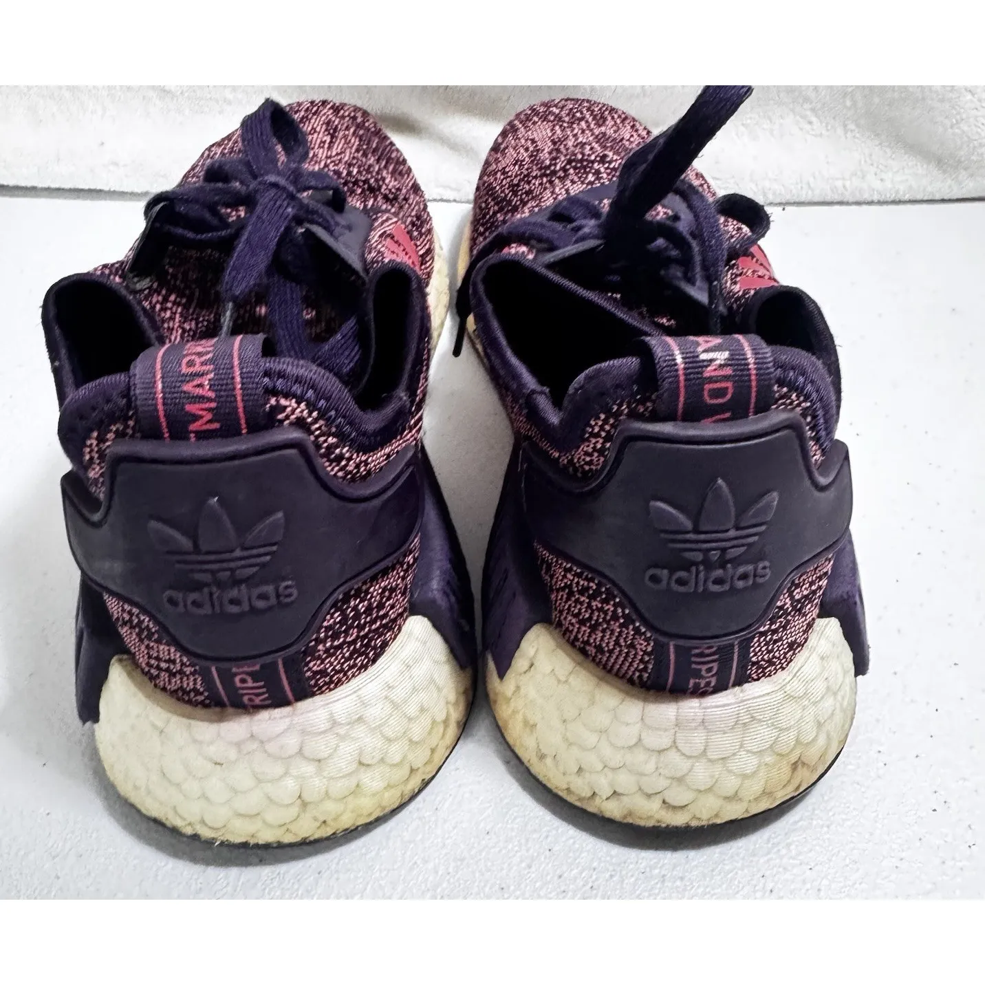 Adidas women  Running Shoe Sz 6‎ NMD R1 Legend Purple F34421 Comfy Light Weight - Image 6