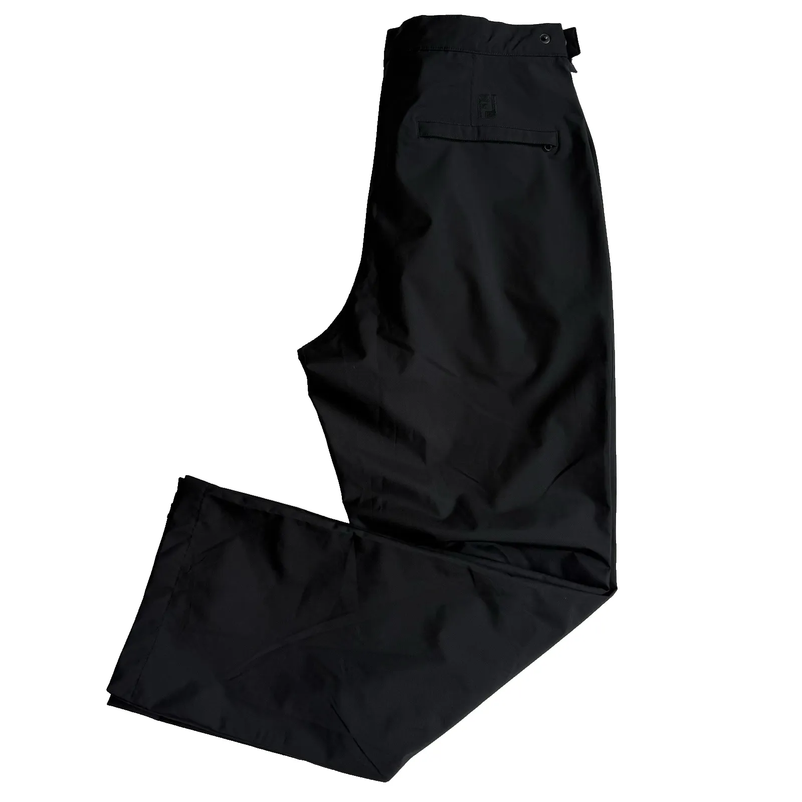 Foot Joy Dryjoys Golf Rain Suit Pants Womens L 12 14 Black Waterproof Side Zip - Image 4