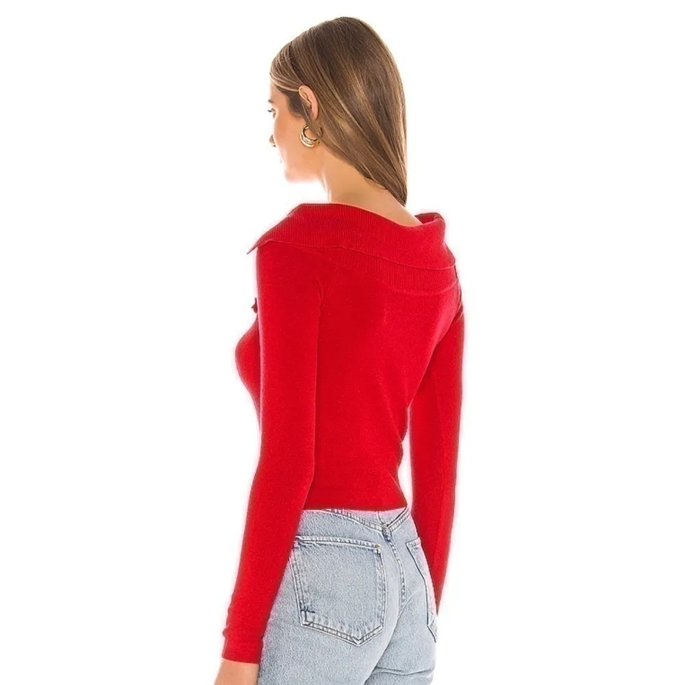 Privacy Please NWT Likewise Spicy Red Swea… - Image 3