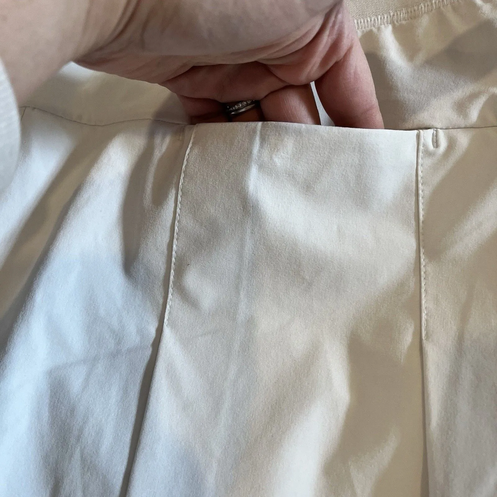 Polo Ralph Lauren RLX Women's Performance Skirt-White- xs pockets Skort - Image 8