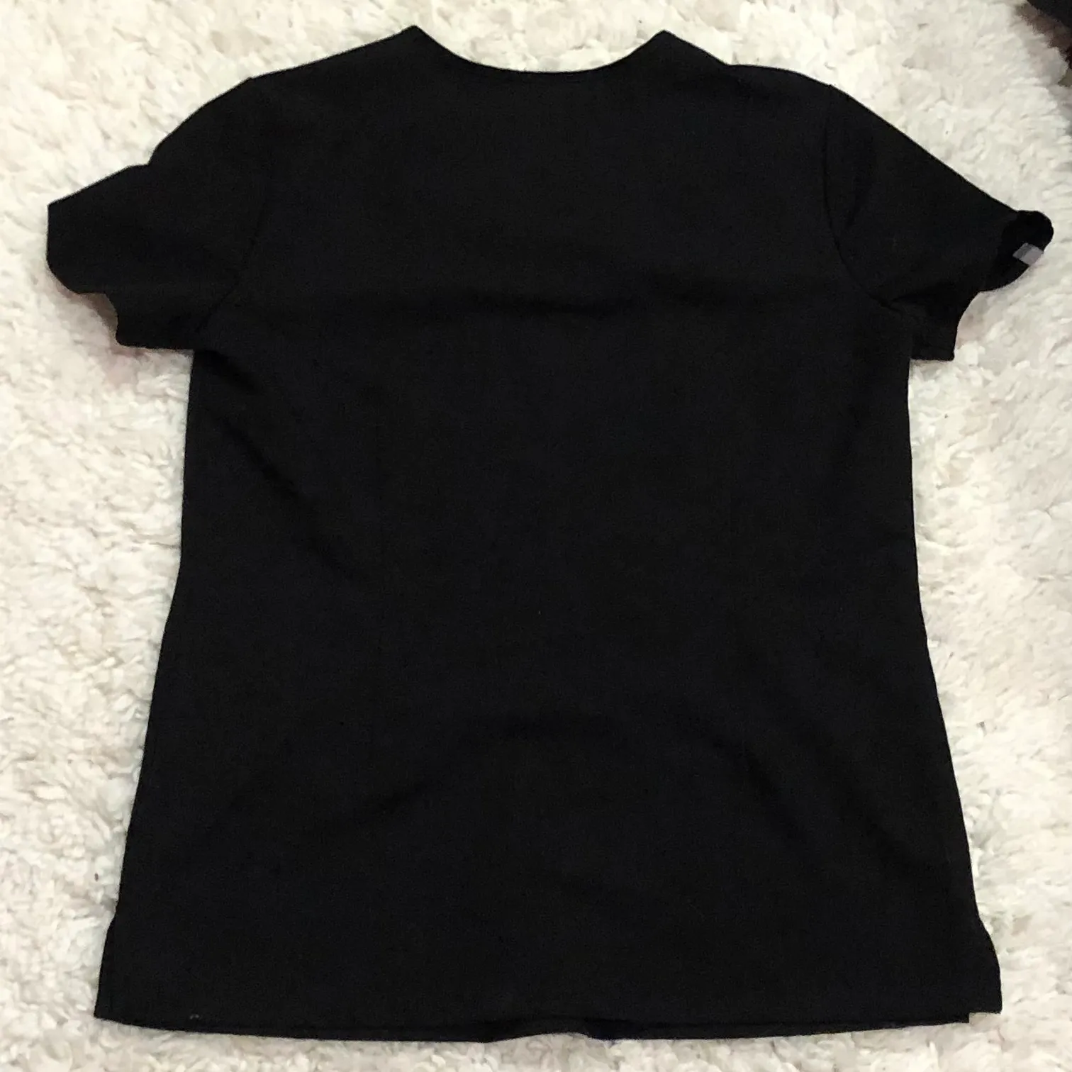 FIGS Technical Collection Zamora Jogger Casma Top Scrubs Set Black XS - Image 5