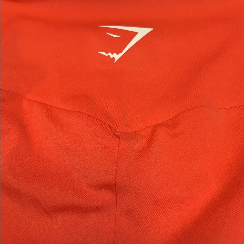 Gymshark Orange 7/8 Leggings - Image 4