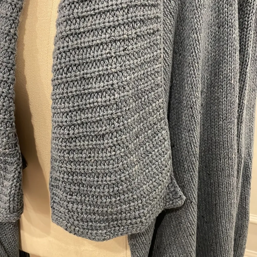 LOFT Outlet Blue Open Cardigan - Size XS - Image 5