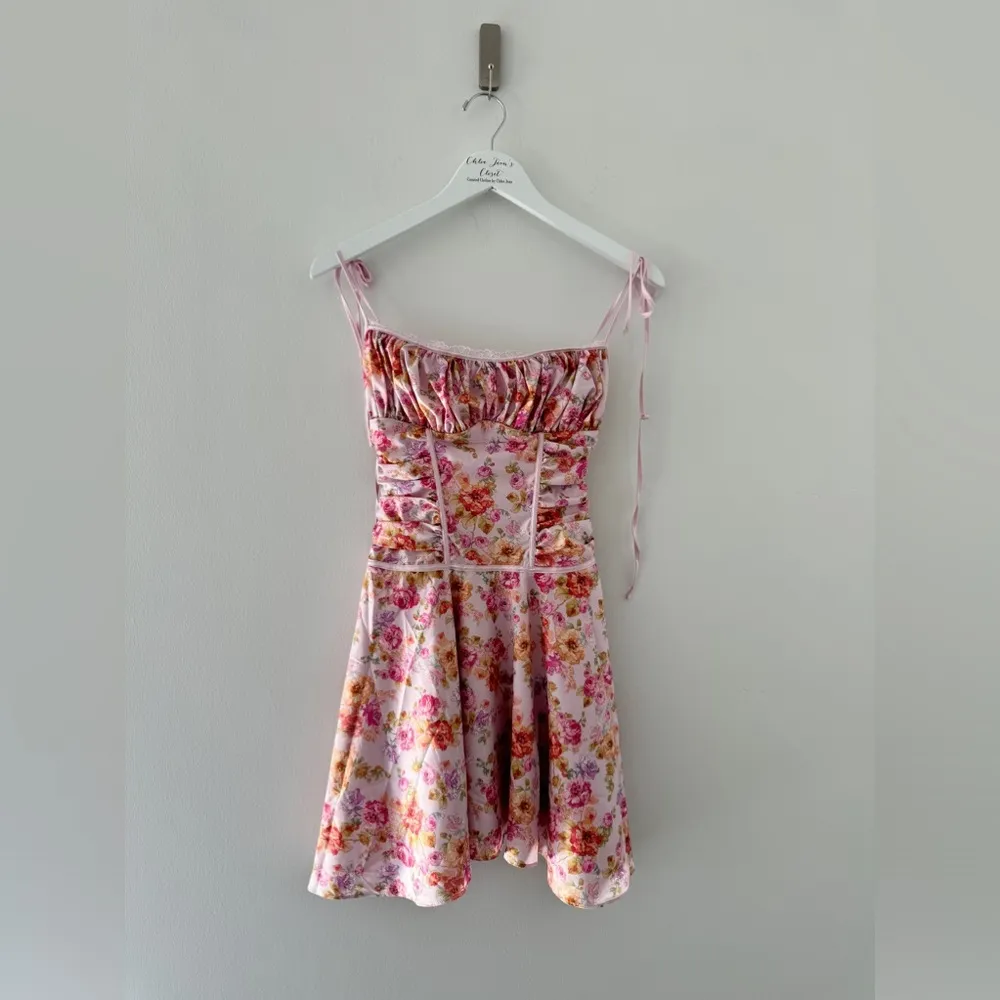 HOUSE OF CB Alejandra Light Lavender Corset Mini Dress XS - Image 7