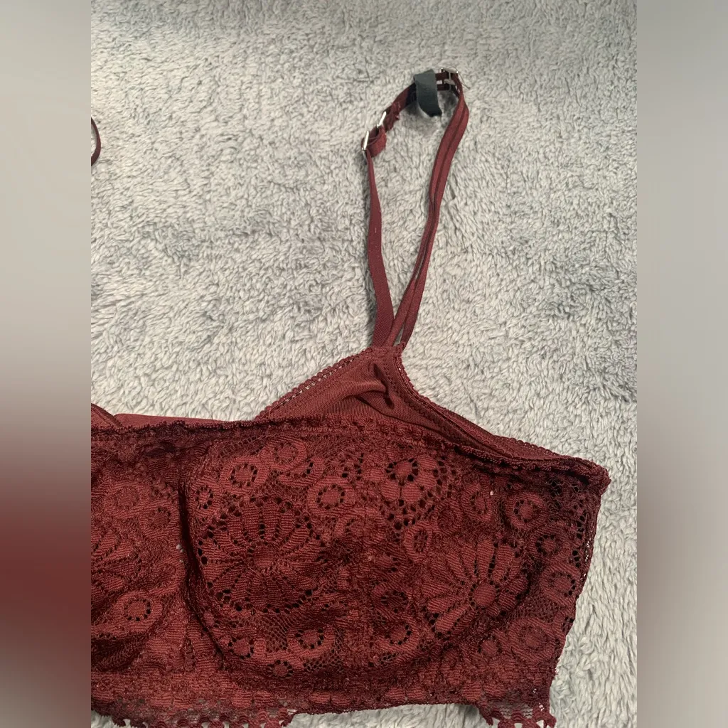 Aerie wireless bra 34B lace - Image 3