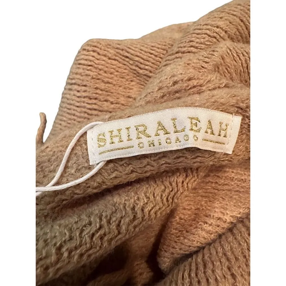 Women's Brown Fringe Poncho One Size Chic Versatile Soft Comfortable - Image 5