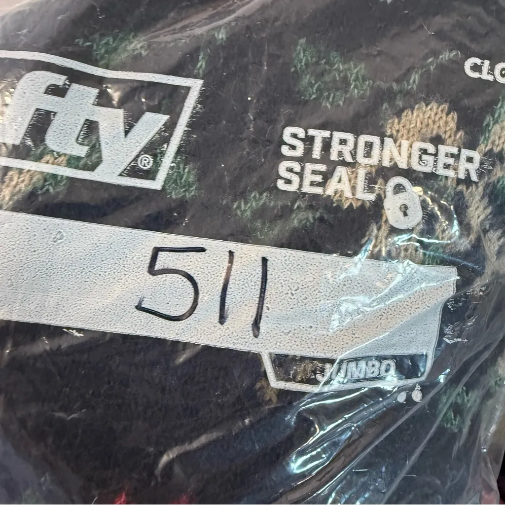 Vintage Willow Bay Knit Oversized Navy Blue Floral Tunic Length Sweater Crewneck Size 2X - Image 7