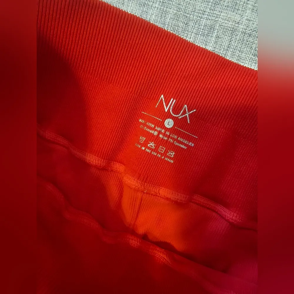 NUX X CYCLEBAR LEGGINGS Red Size L - Image 3