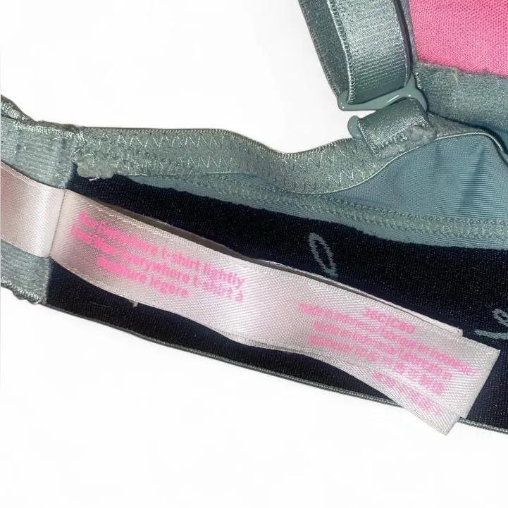 Victoria’s Secret PINK sage green wear everywhere t shirt lightly lined bra - Image 5