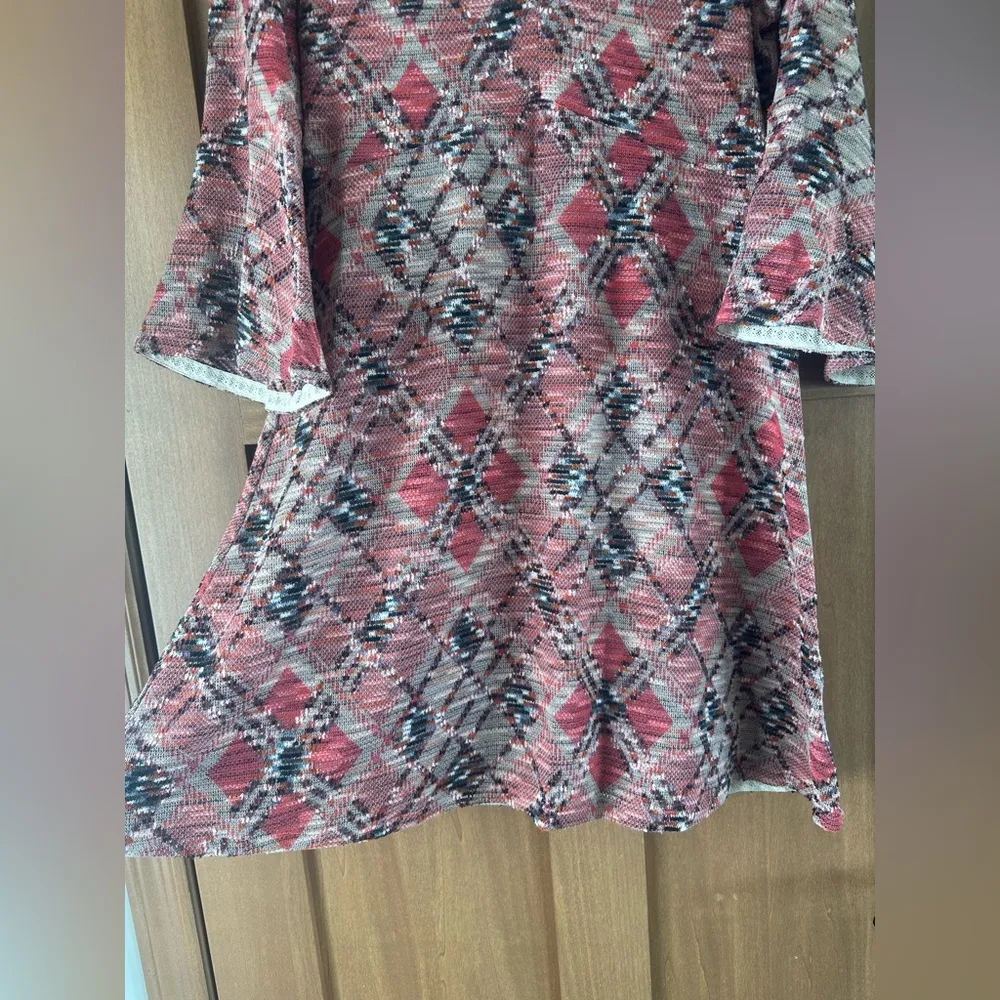 NWT Maeve Anthropologie Erina Knit Bell Sleeve Swing Dress size M​​ - Image 5