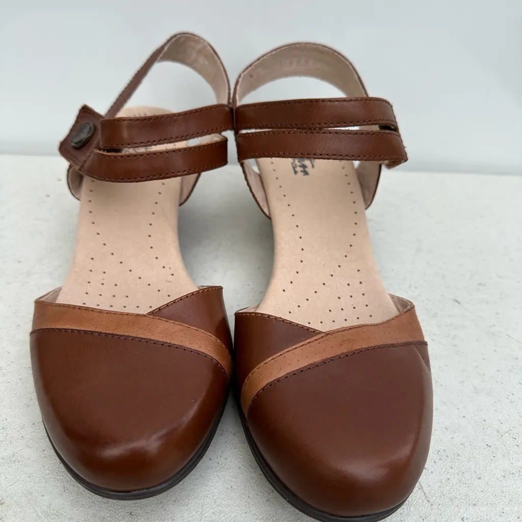New Women’s Clarks Valarie Rally Sandals in Mahogany Size 10 Medium - Image 3