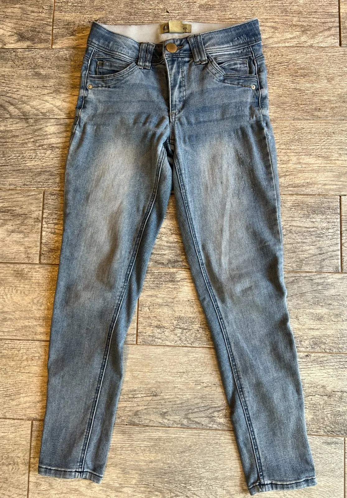 Democracy Ab Technology Denim Jeans size 2 Womens Distressed Stretch Jean ReAd - Image 1