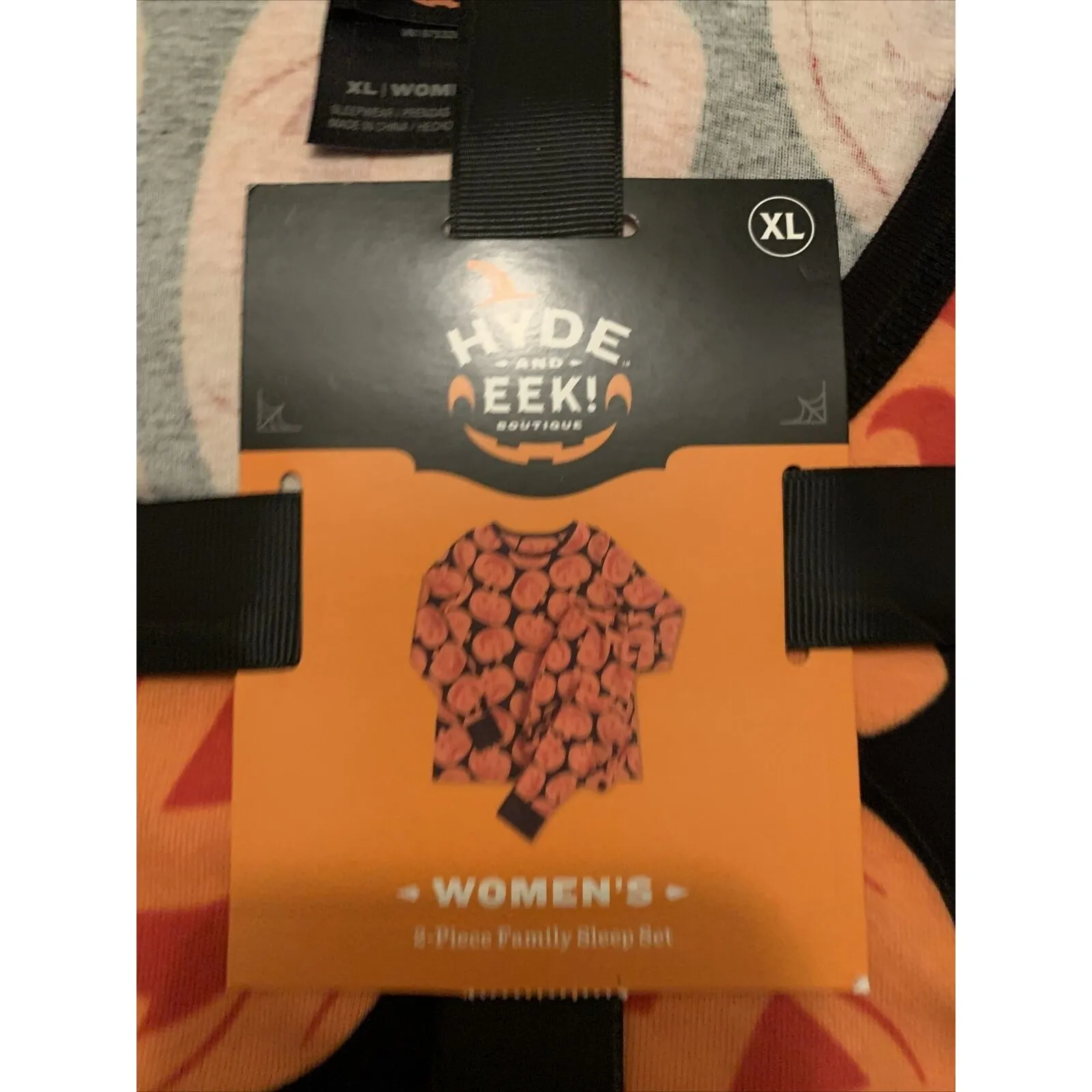 2pcs HYDE And EEK Women's Pajama Set Halloween Pumpkins Size 4X - Image 2