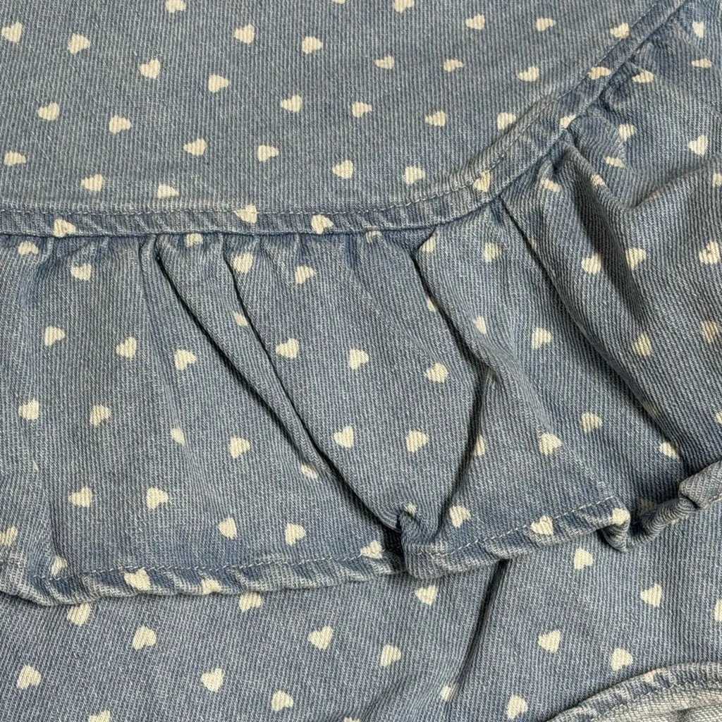 Windsor High-Rise Denim Skort - Image 4