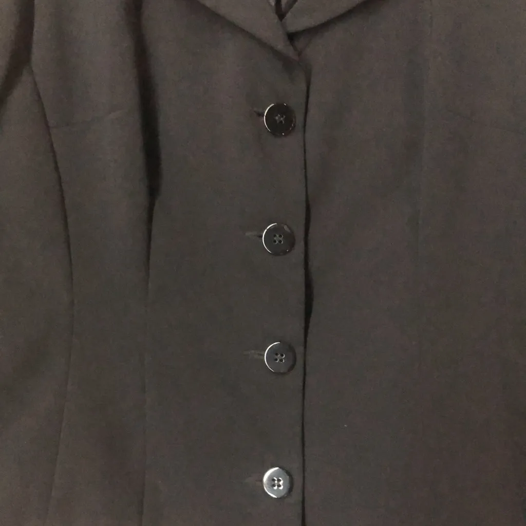 Neiman Marcus sz 4 black blazer - Image 3