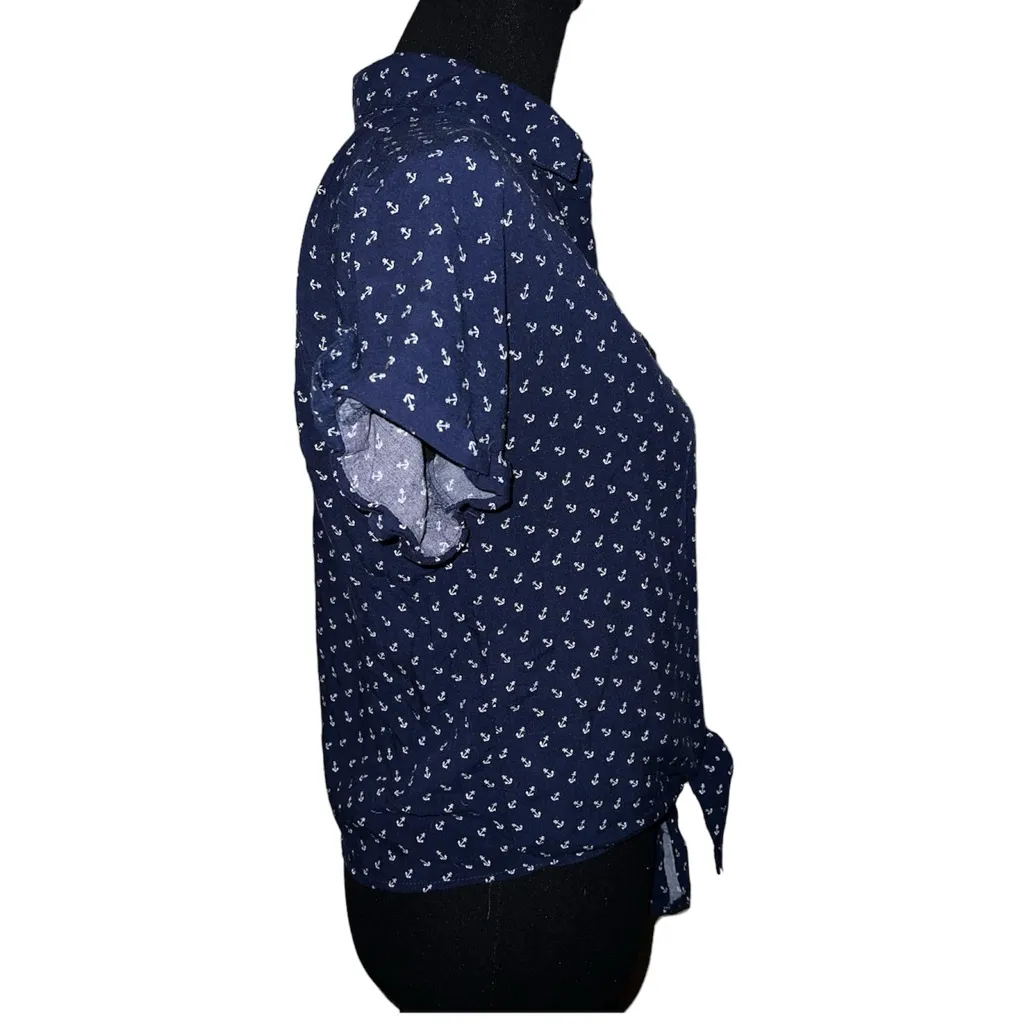 Love Notes Country Style Tied Button Down Top🌵🦎 - Image 3