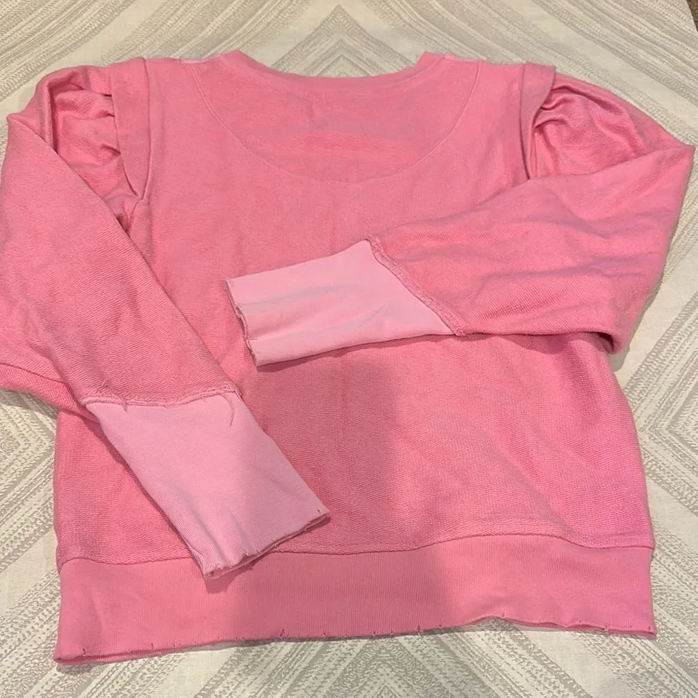 Love Shack Fancy  Women’s Grier Pullover Sweatshirt - Size XS - Image 7