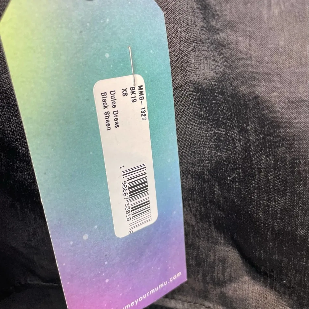 NWT Show Me Your Mumu Dulce Mini Dress in Black Sheen Size XS - Image 9