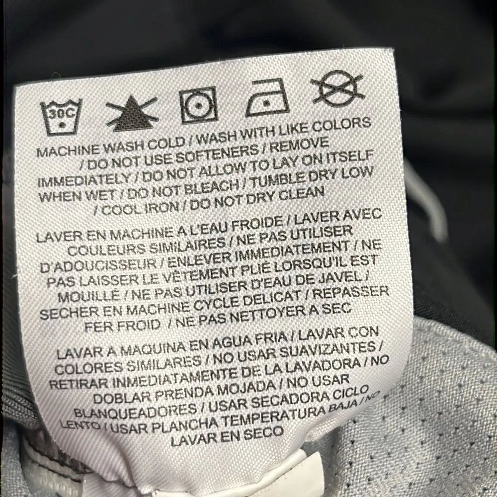 Nike Women’s Black/Gray Athletic Shorts with Built-in Drawstring Shorts- Medium - Image 15